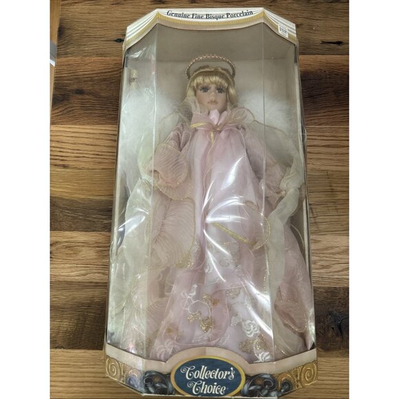 Vintage Collectors Choice Gennine Fine Bisque Porcelain Limited Edition  Doll - Picture 1 of 4